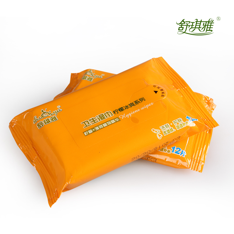 一抹清新，定制广告湿巾让品牌悄然绽放！